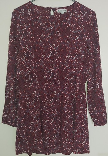 Manguun kleid dunkelrot - manguun,